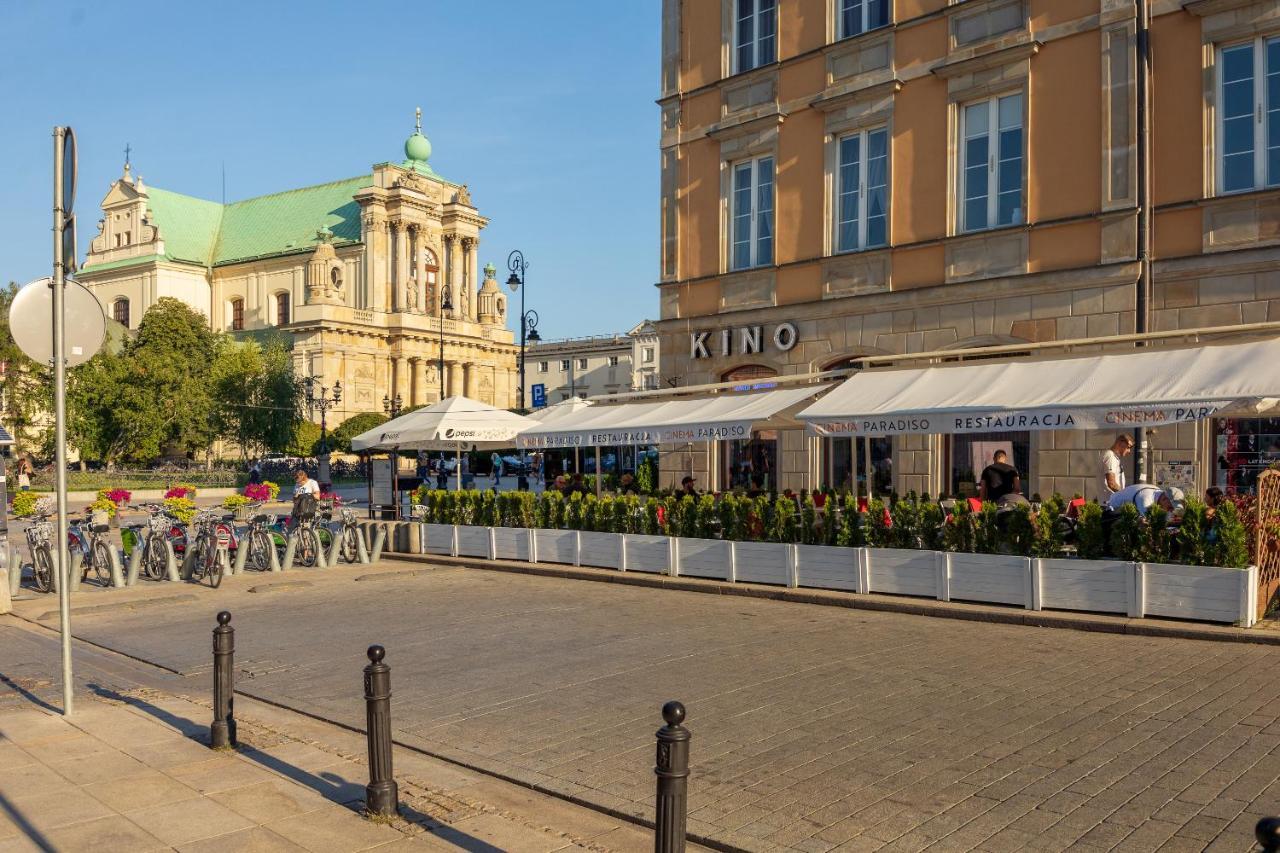 Grand Theater Beige Apartment Warsaw Exterior photo