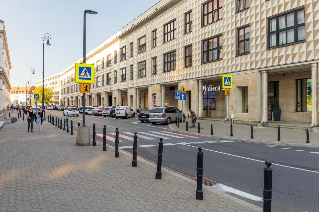 Grand Theater Beige Apartment Warsaw Exterior photo